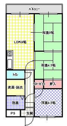 シティーアーク枚方の物件間取画像